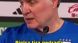 Marcelo Bielsa luego de que Jaime Lozano no pusiera su mejor once contra Uruguay