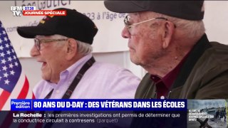 80 ans du Débarquement: pour transmettre leur histoire, des vétérans se rendent dans les écoles