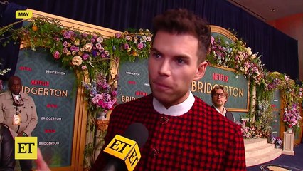 Bridgertons Luke Newton SCARES Nicola Coughlan