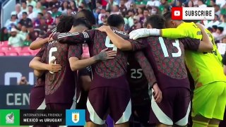 Mexico vs Uruguay 0-4  Resumen Y Goles  Amistoso Internacional 2024