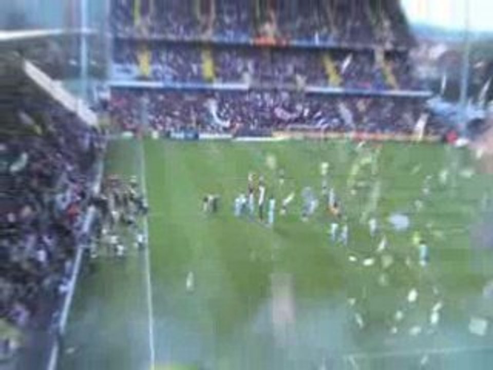 OM METZ 2008, Entrée des joueurs