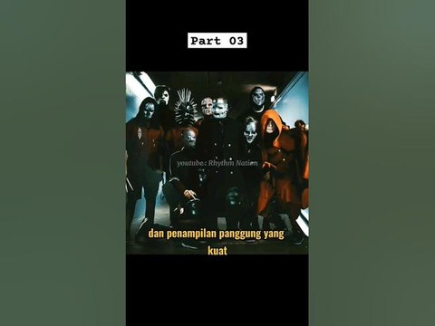 Sejarah Singkat dari band Nu Metal SLIPKNOT part 03 #shorts #slipknot