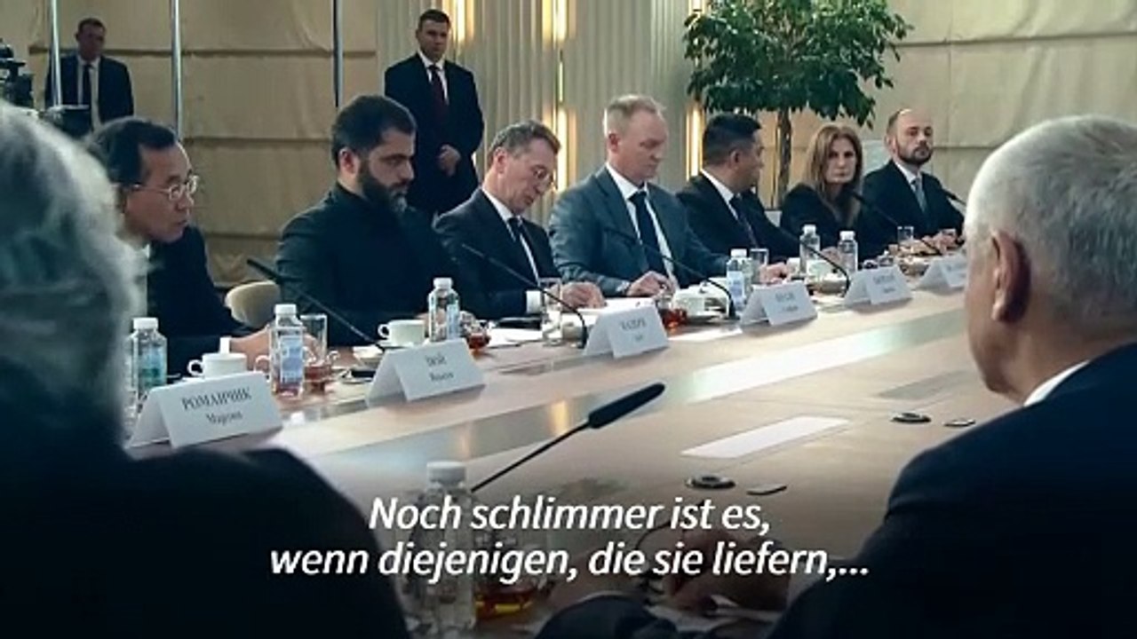 Putin nennt westliche Waffenlieferungen 'sehr gefährlich' und übt Kritik an Deutschland