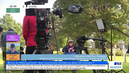 Adjudant-chef Eric Mettetal, président de l'Amicale des Sous-Officiers de Réserve du Territoire de Belfort