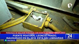 Miraflores: solicitan mantenimiento de infraestructura de puente Leoncio Prado