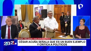 Ángel Delgado sobre postulaciones López Aliaga y César Acuña: “Me parece precipitada y voluntarista”