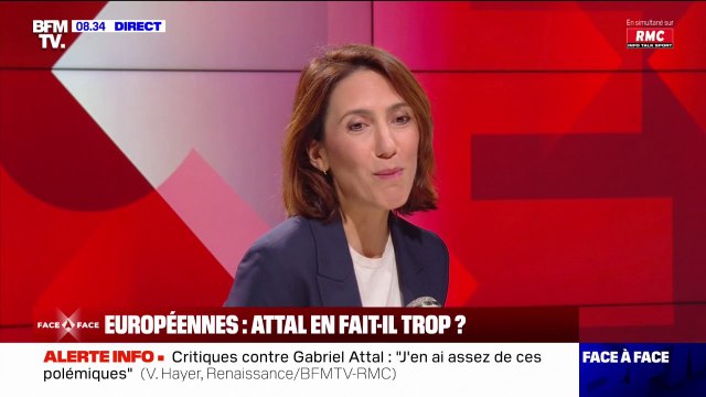 J'en ai assez de ces polémiques : Valérie Hayer réagit aux critiques après l'irruption de Gabriel Attal pendant une interview
