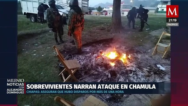 Sobrevivientes relatan el horror en ataque armado en Chamula, Chiapas