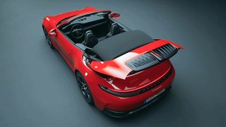 La Porsche 911 Cabriolet bénéficie de modifications ciblées pour améliorer l'aérodynamisme et les performances