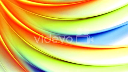 Colorful abstract wavy pattern video animation