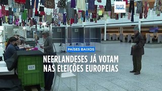 Eleições europeias: já abriram as urnas nos Países Baixos