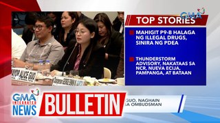 Kampo ni suspended Mayor Alice Guo, naghain ng motion for reconsideration sa ombudsman tungkol sa suspension niya | GMA Integrated News Bulletin