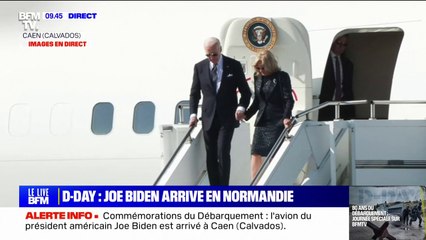 Download Video: Joe Bien et sa femme Jill, arrivent en Normandie pour participer aux cérémonies de commémoration des 80 ans du Débarquement