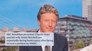 BBC Breakfast presenter Charlie Stayt and his wife's company 'facing bankruptcy'