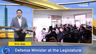 Wellington Koo Reports to Legislature as Taiwan's New Defense Minister