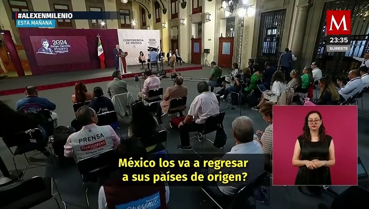 AMLO busca acuerdo para deportación directa de migrantes latinoamericanos