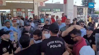 Rezerv alana direnen Hatay halkına polis müdahalesi