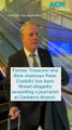 Peter Costello filmed allegedly assaulting journalist at Canberra Airport