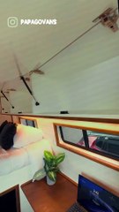 PROBABLY the MOST DESIGNER VAN I've ever seen in my life, it's a dream!