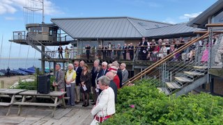 D-Day 80  Commemorations at Hayling Island sailing club