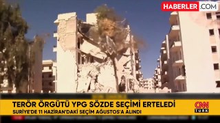 Terör örgütü PKK/PYD'nin Suriye'nin kuzeyinde yapmayı planladığı sözde seçimler ertelendi