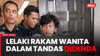 Tukang cuci didenda RM4,000 rakam wanita buang air kecil dalam tandas