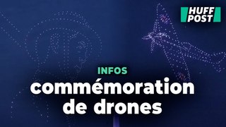 Pour les commémorations du D-Day cette ville anglais a offert un super spectacle de drone