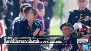 80 ans du D-DAY : Rishi Sunak rend hommage aux vétérans britanniques