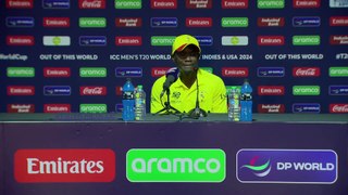 Uganda's Brian Masaba on their historic ICC T20 World Cup win over Papua New Guinea