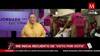 INE inicia cómputos distritales en elecciones: Últimas actualizaciones