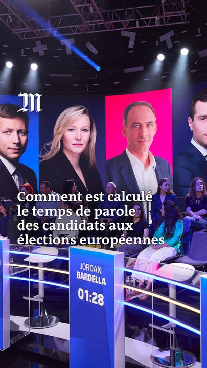 Comment est calculé le temps de parole aux élections européennes ?