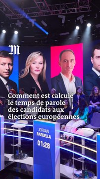 Comment est calculé le temps de parole aux élections européennes ?