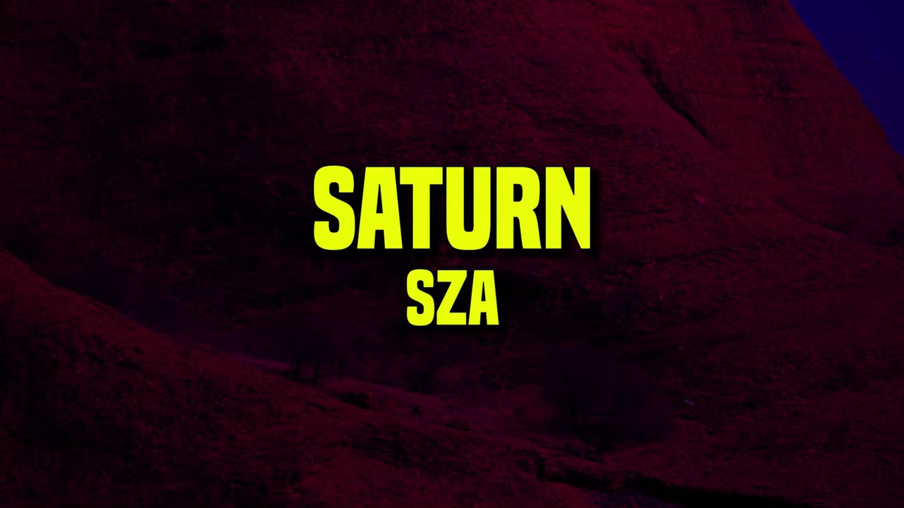 SZA - Saturn (Lyrics)