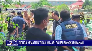 Pengasuh Bayi di Medan Diduga Meninggal Tak Wajar, Polisi Bongkar Makam