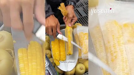 Süt mısırının yurt dışındaki yenme şekli büyük ilgi çekti!
