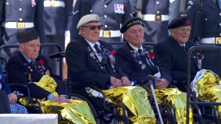 The King delivers speech at D-Day anniversary in Normandy