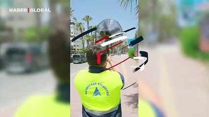 Belediyeden aşırı sıcaklara karşı görülmemiş önlem: "En azından denedik"