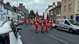 Flute Band parade in Dromore, Co Down