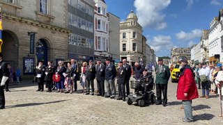 Truro D-Day wreath laying