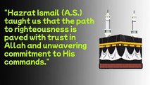 Hazrat Ismail (A.S.) #hajj2024 #viral #shorts #hajjmubarakstatus