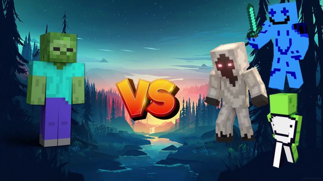 HeroBrine Vs All Mobs | MineCraft | #minecraft