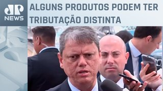 Tarcísio de Freitas isenta igrejas de pagar imposto em bens importados