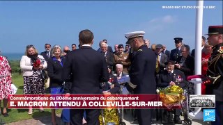 80 ans du D-DAY : Emmanuel Macron remet la Légion d'honneur à Christian Lamb