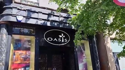 Part of building falls off a property in Belfast City centre