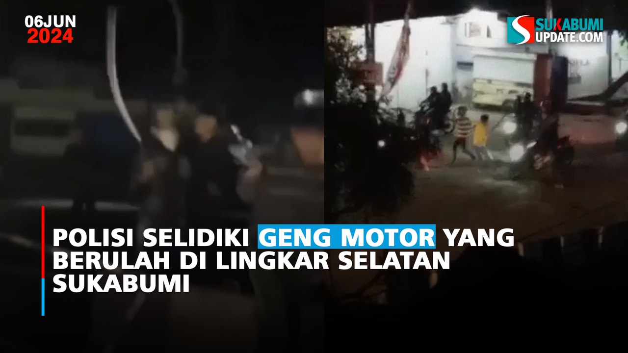 Polisi Selidiki Geng Motor yang Berulah di Lingkar Selatan Sukabumi