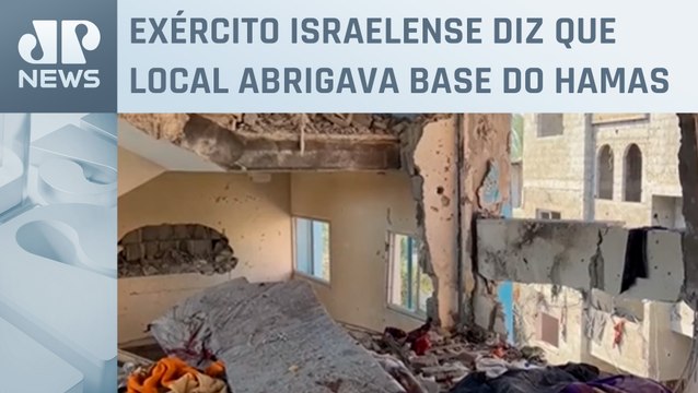 Bombardeio em escola na Faixa de Gaza deixa pelo menos 37 mortos