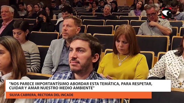Día del Ambiente | Nos parece importantísimo abordar esta temática, para respetar, cuidar y amar nuestro medio ambiente , señaló la rectora del Incade, Silvia Cabrera