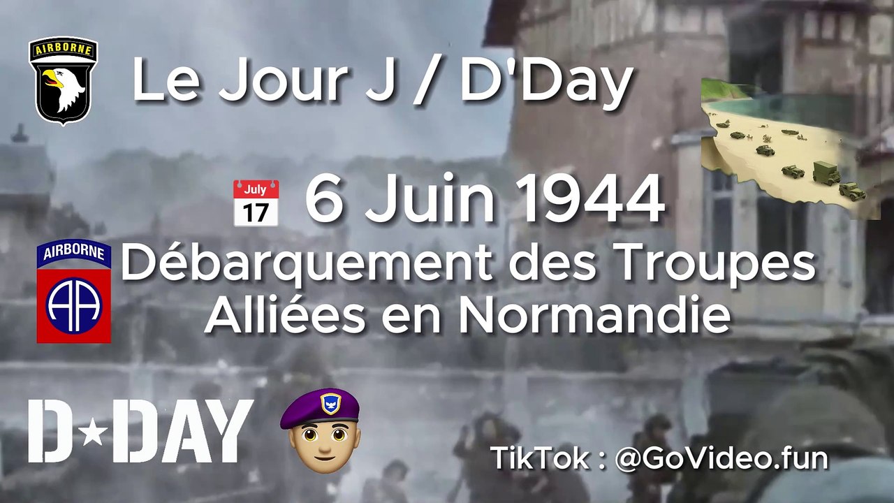  80th anniversary of D-day - Débarquement normandie 6 juin 1944 / Normandy landing June 6, 1944