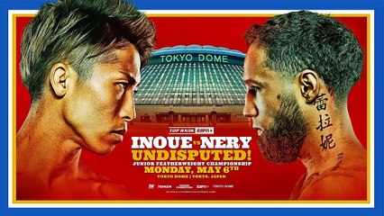 Luis Nery espera sorprender a Naoya Inoue, similar a Tyson vs Douglas