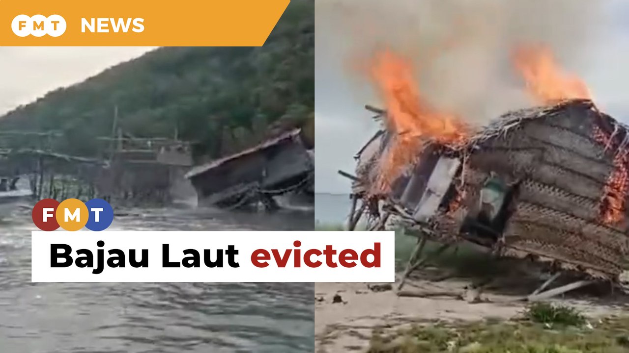 Bajau Laut community in Semporna evicted